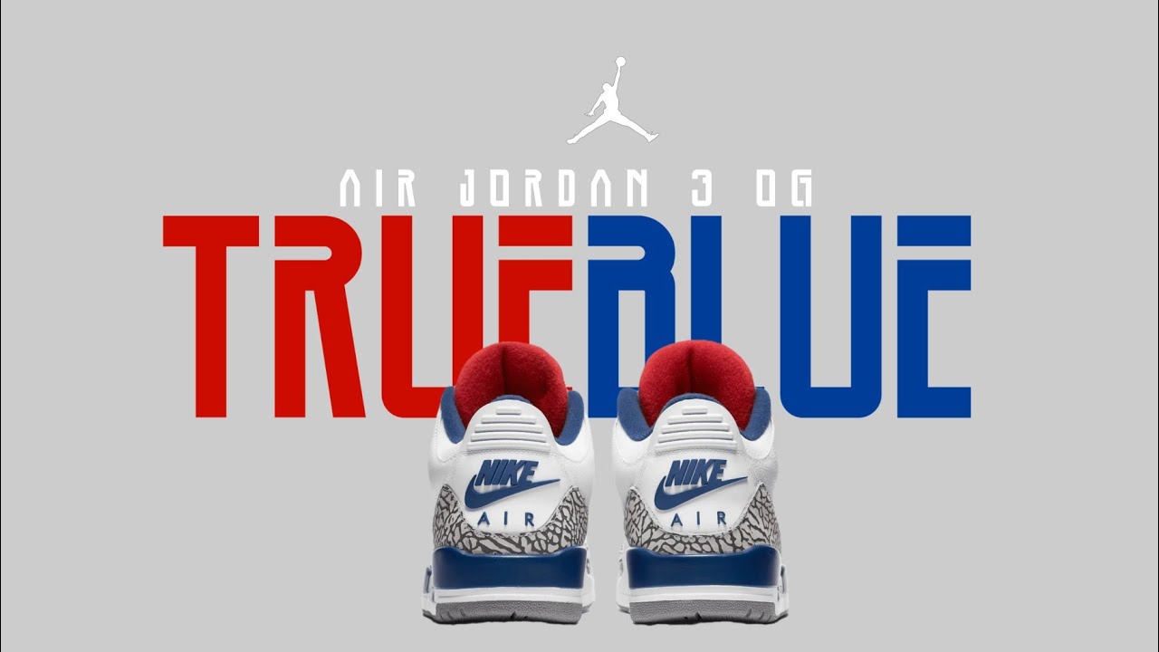 Бренд Air Jordan возвращает TRUE BLUE 3 в 2026 году &mdash; ликуйте, любители кроссовок!