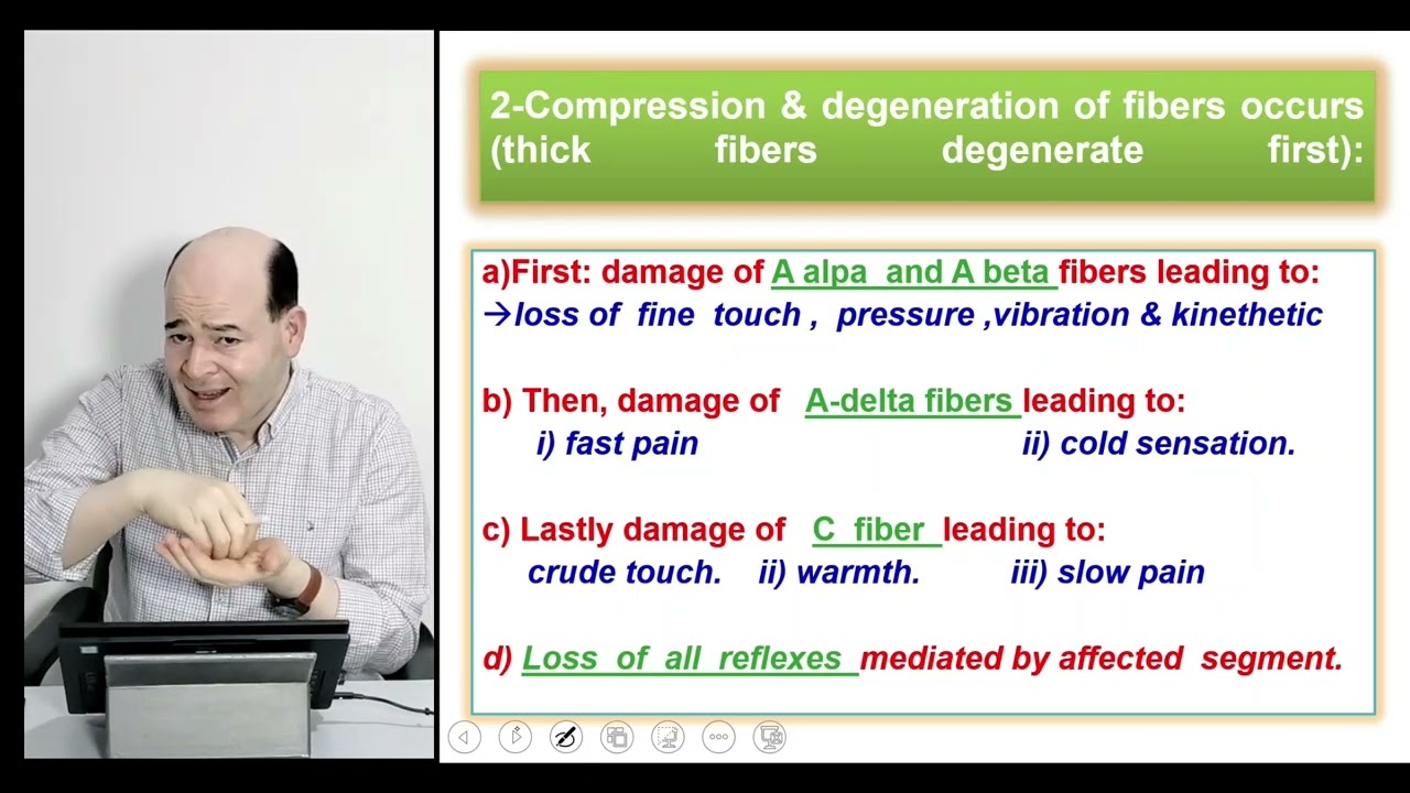 Sensory disturbances - Syringomyelia - Tabes dorsalis - Herpes zoster - peripheral neuritis
