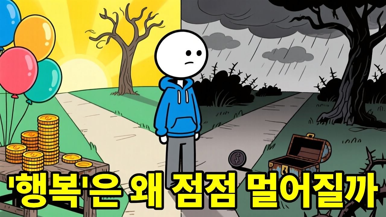 행복을 쫓을수록 더 불행해지는 이유