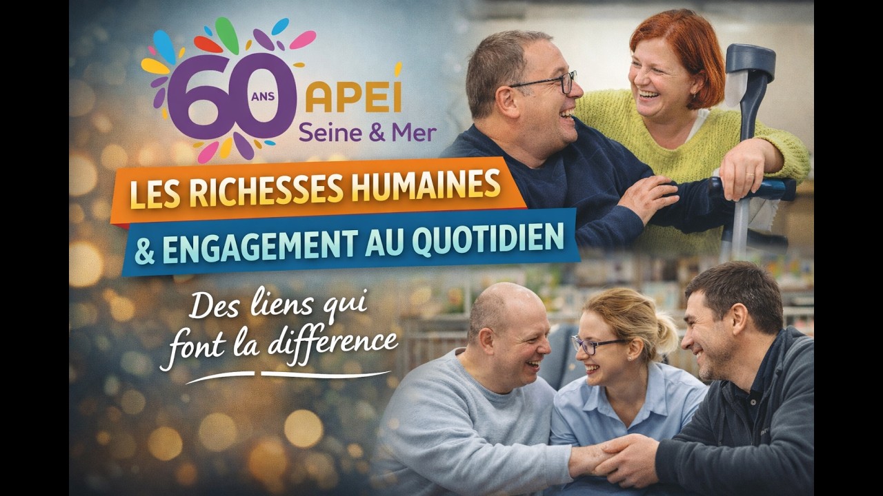 60 ans APEI Seine & Mer - 60 ans de richesses humaines