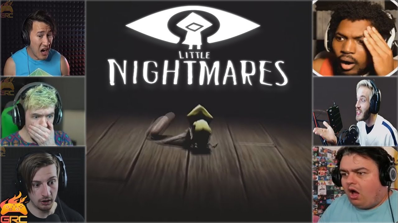 Gamers Reactions to the Six Eating a Gnome | Little Nightmares