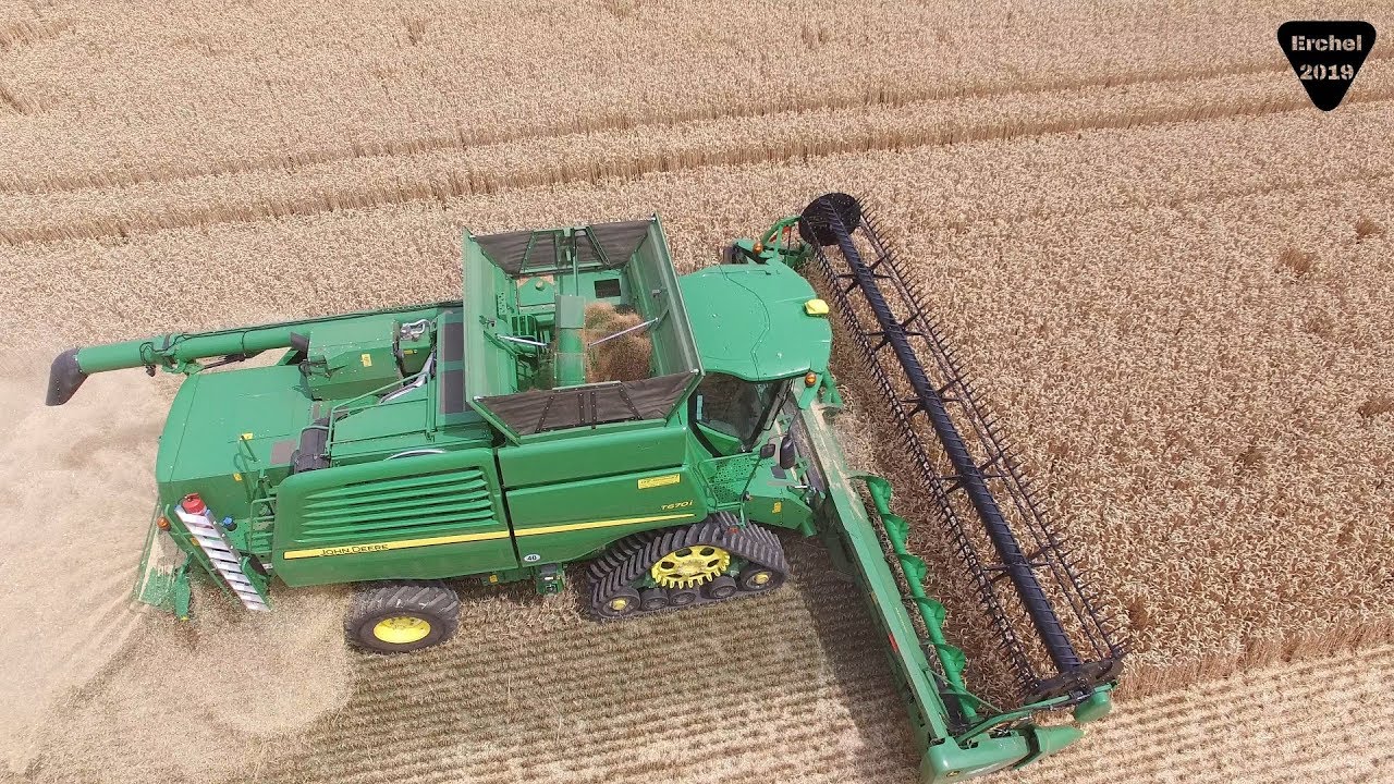 #HarvestVlog: TIKA mit FlexDraper bei Lüneburg *JD T670i & 630FD*