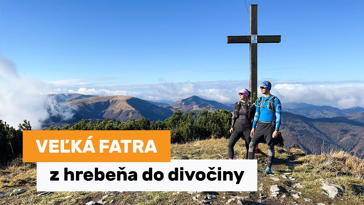 Veľká Fatra - beh zo Smrekovice na Borišov a späť