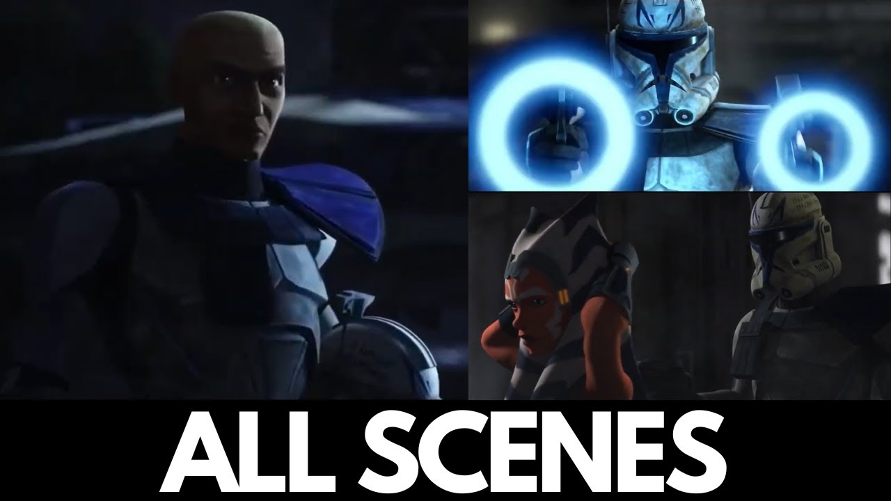Captain Rex all scenes in Tales of the Jedi