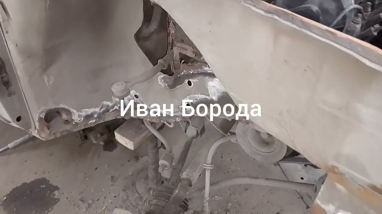 ВАЗ 2114 ГНИЛОЙ НОМЕРНОЙ СТАКАН. ремонт Брызговиков. лонжеронов.