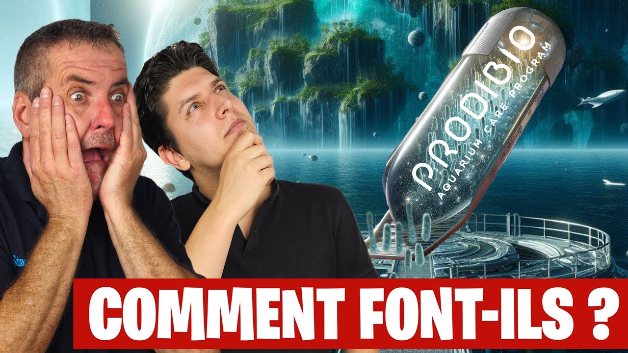 Cette entreprise crée la VIE de vos bacs ?🐟(Oui, mais en AMPOULE !)  - Floraquatic