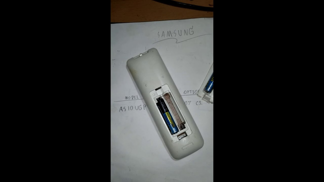 วิธียิงโค๊ด แอร์ซัมซุง เครื่องปรับอากาศ  SAMSUNG @LariDesign.