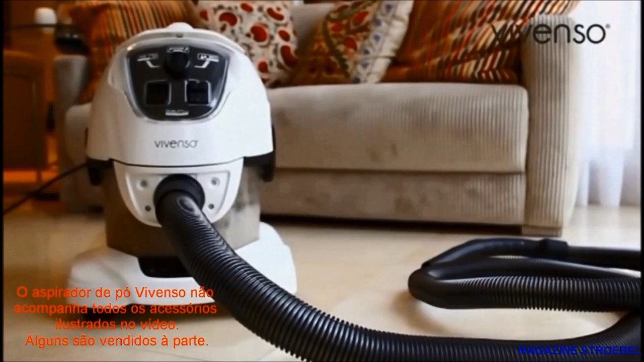 Aspirador de Pó com Filtro de Água Vivenso Smartcleaner