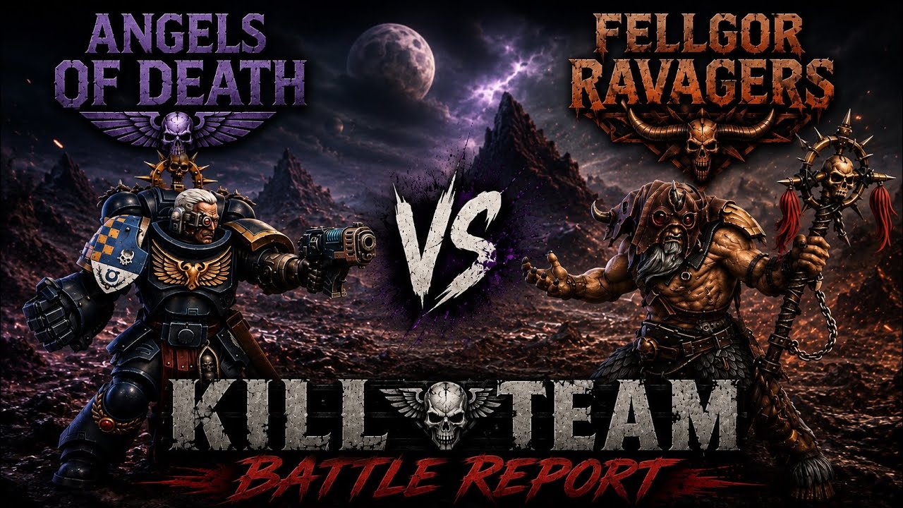 Kill Team Battle Report: Angels of Death Vs Fellgor Ravagers