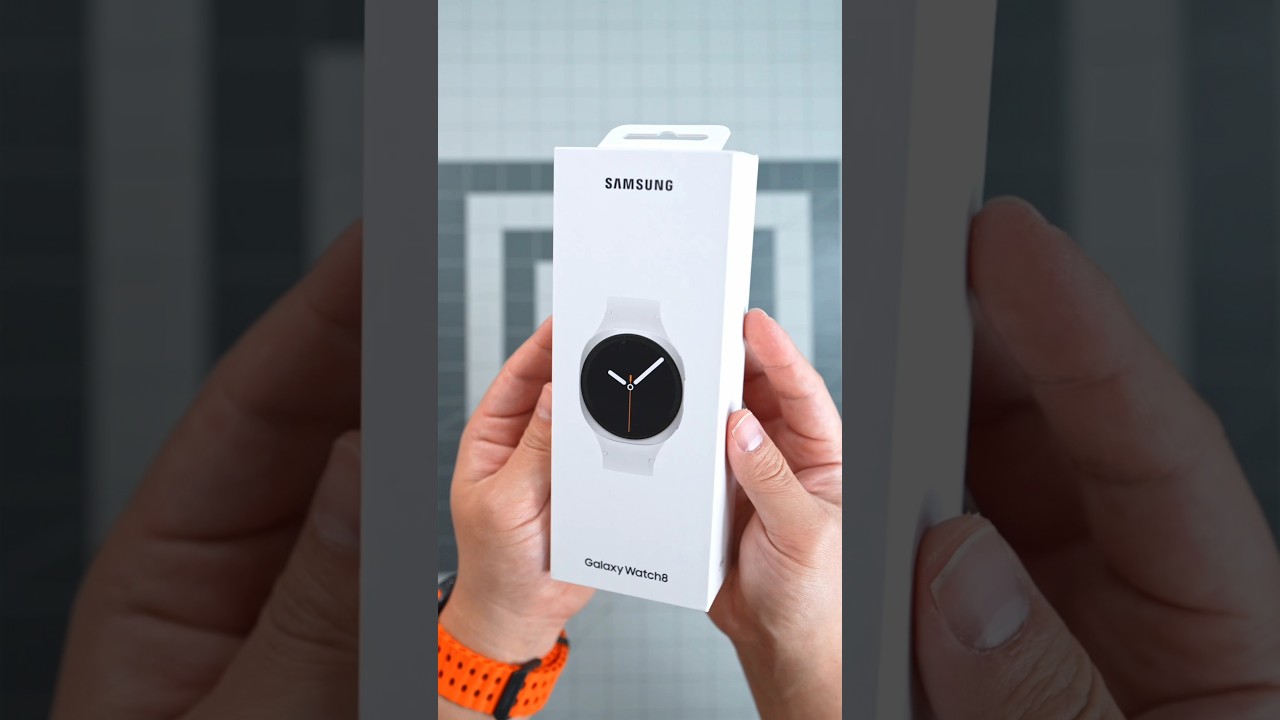 Samsung Galaxy Watch 8 Android Smartwatch Unboxing