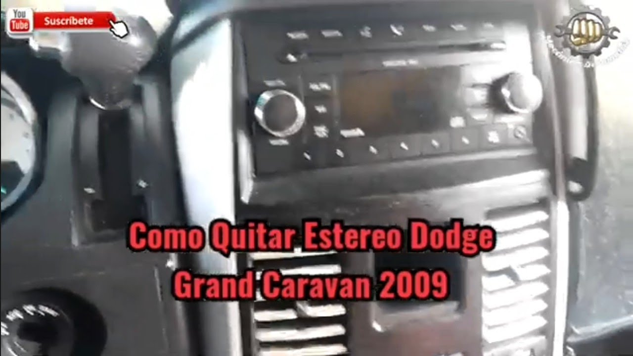 Como Quitar Estereo Dodge Grand Caravan 2009