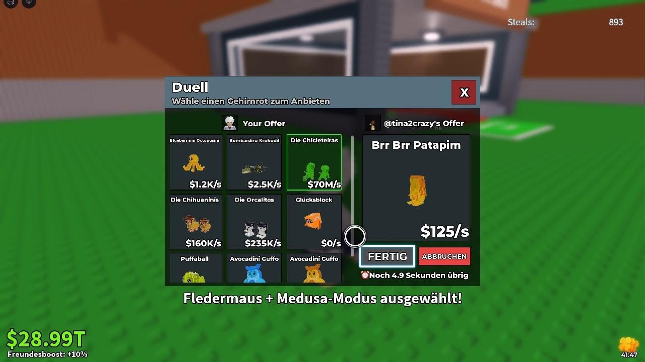 Duell Los chic vs Brr
