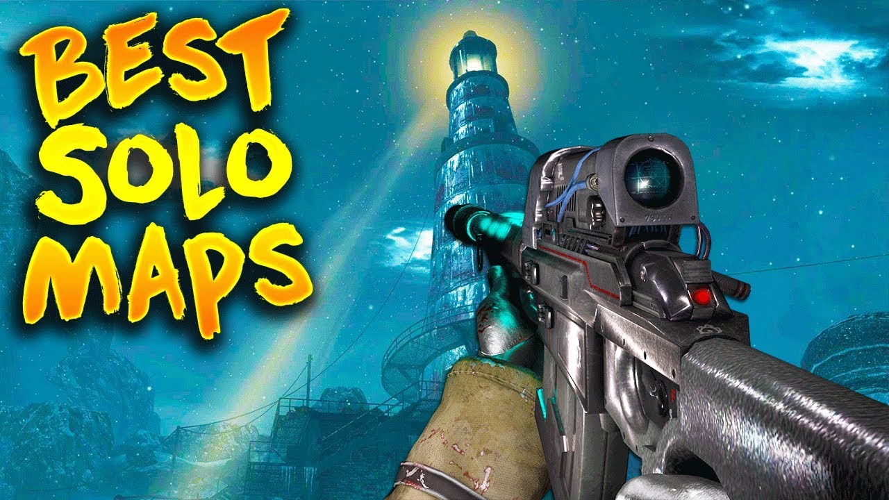 Top 5 Best Solo Maps in Call of Duty Treyarch Zombies! (Zombies Top 5)