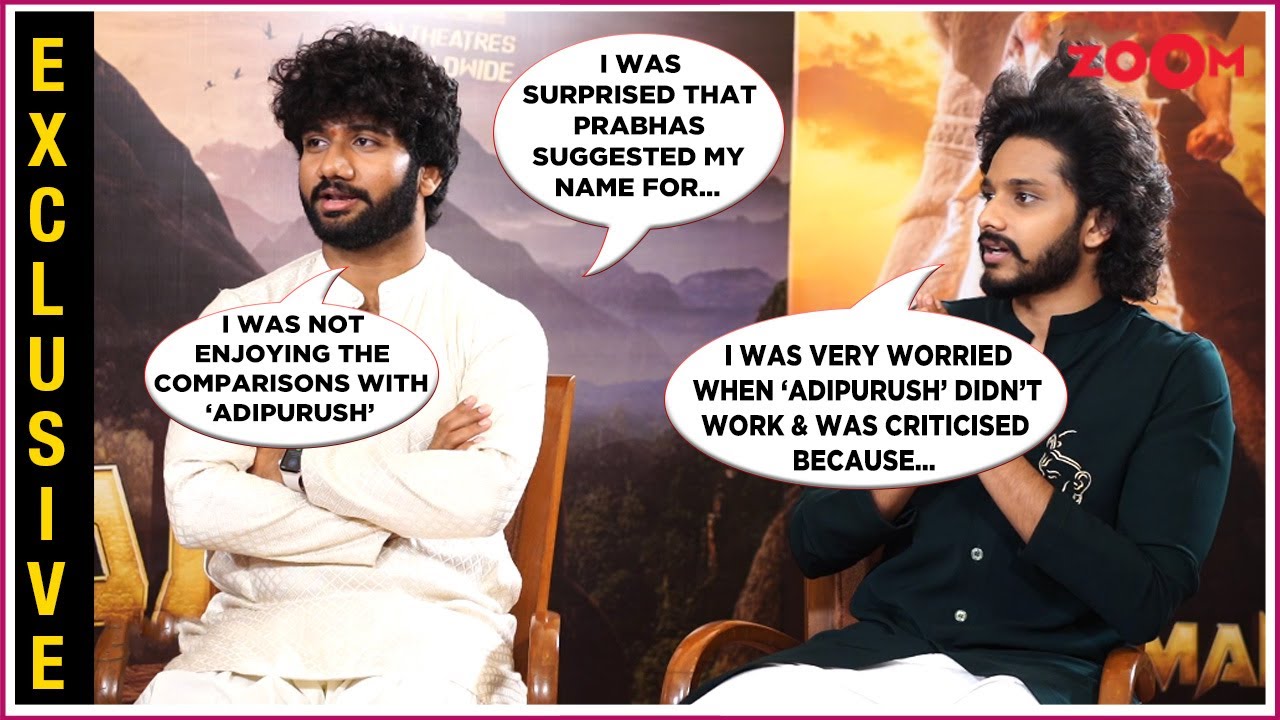 Prashanth Varma & Teja Sajja on HanuMan, comparisons with Adipurush, Yash, Prabhas & Rishab Shetty