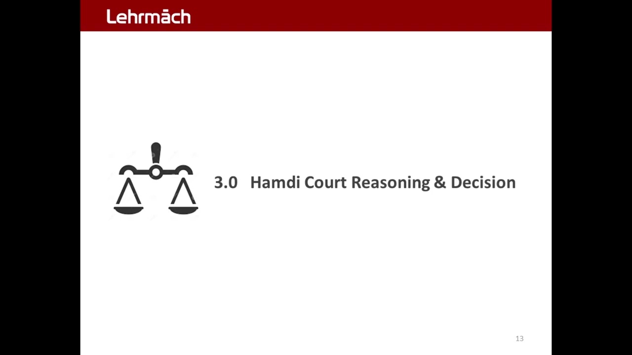 Hamdi Judicial Sufficiency CEC 13.0 - Court Reasoning Cover
