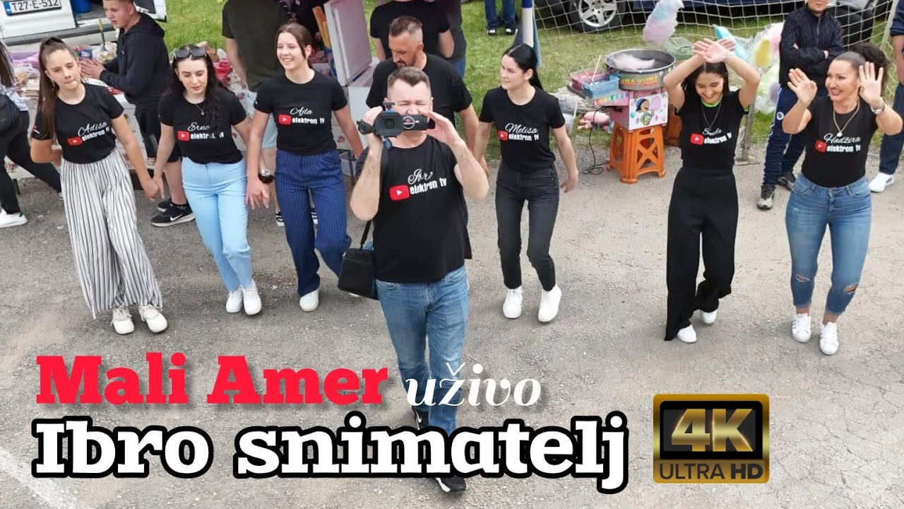 Mali Amer uživo 2024 - Ibro snimatelj (Official Music Video) #4k