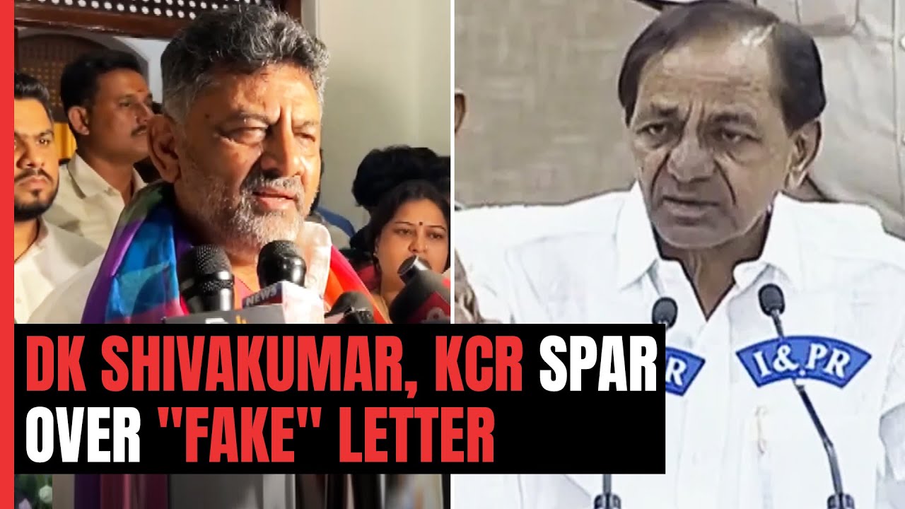 DK Shivakumar vs KCR On 