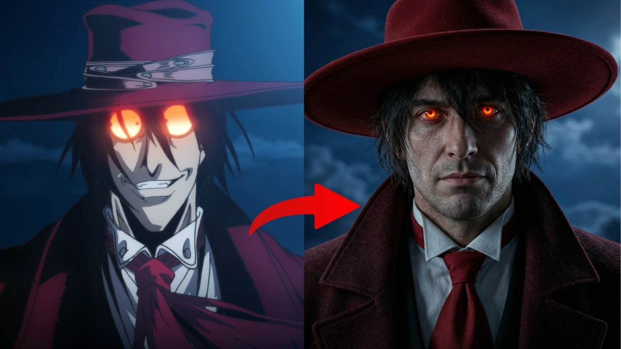 Hellsing Characters Comes to LIFE! | AI Live Action😈