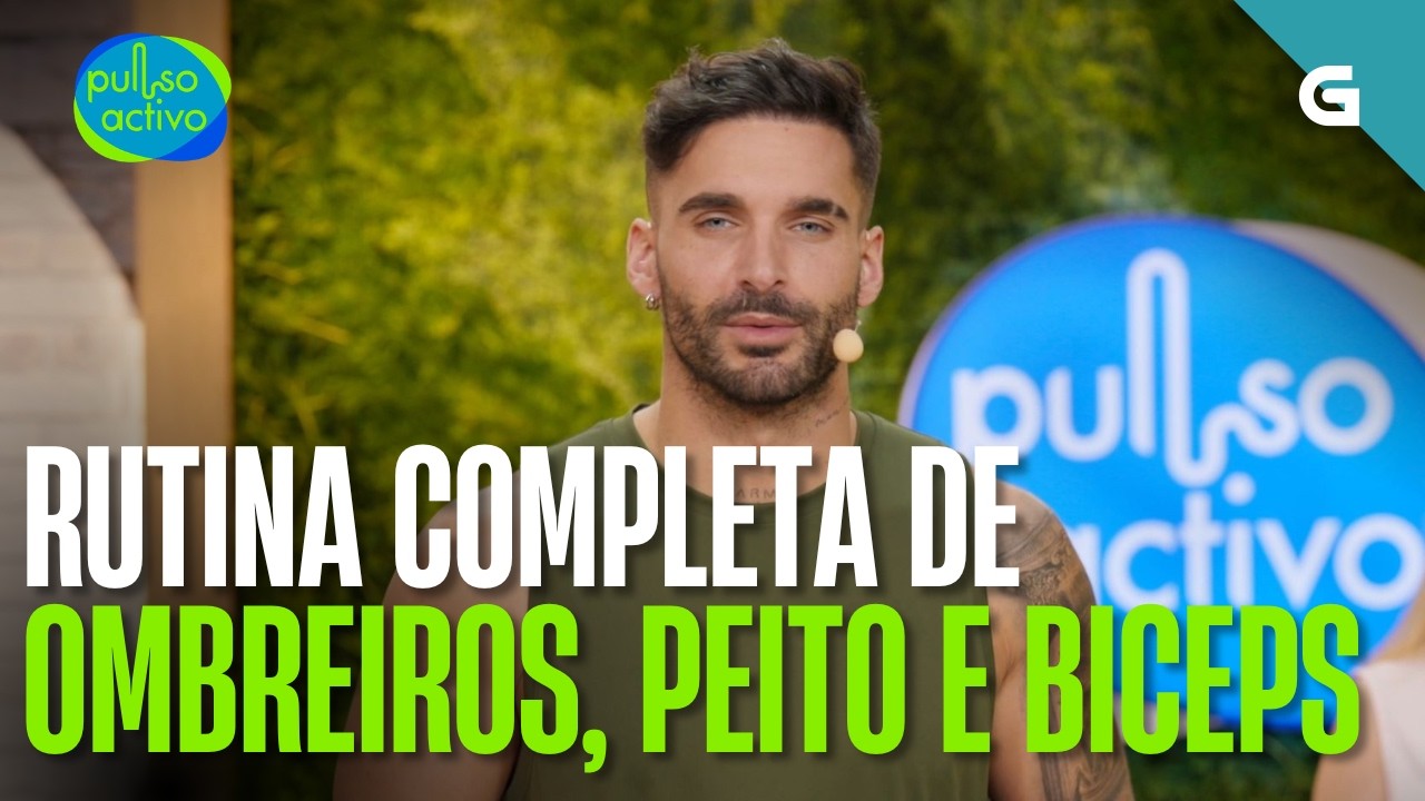 RUTINA COMPLETA de OMBREIROS, PEITO e BÍCEPS