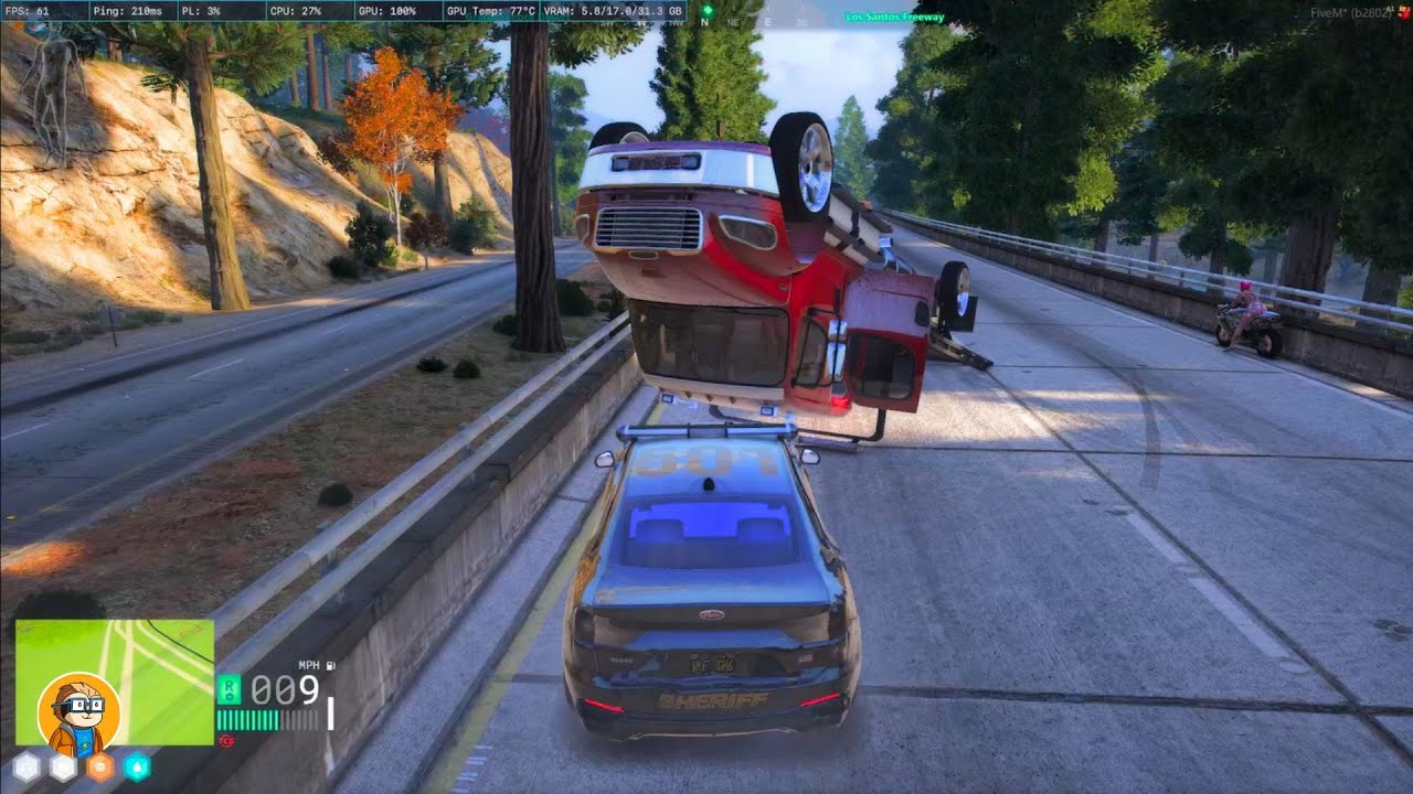 Soze Helps Flip a Bugged Tow Truck  | NoPixel