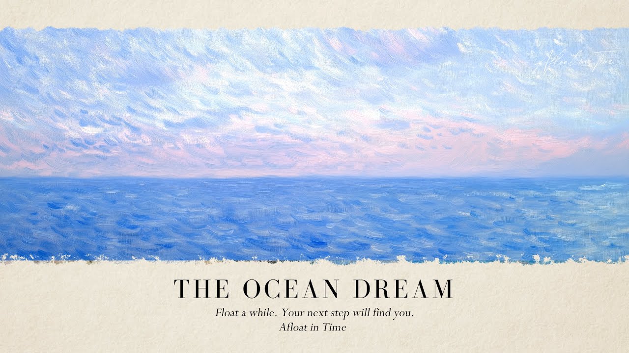 🌊 Ocean Dream | Relaxing Piano Music with Seagulls & Waves for Focus, Calm, Reading and Meditation