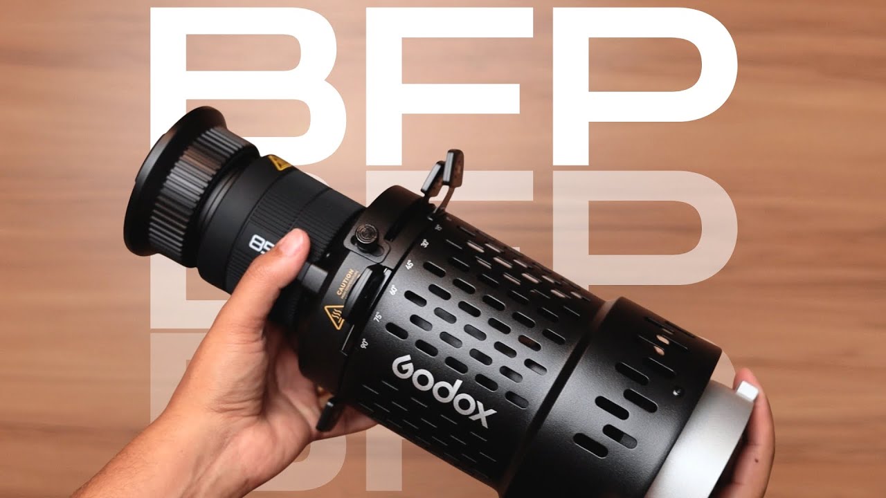 O melhor Spotlight sem gastar uma fortuna! Godox BFP