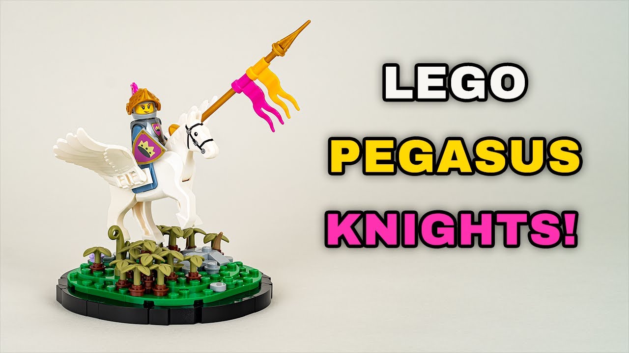 LEGO Pegasus Knights Build!