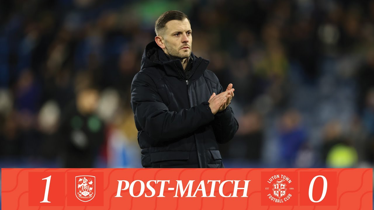 Jack Wilshere on the defeat to Huddersfield | Post-match