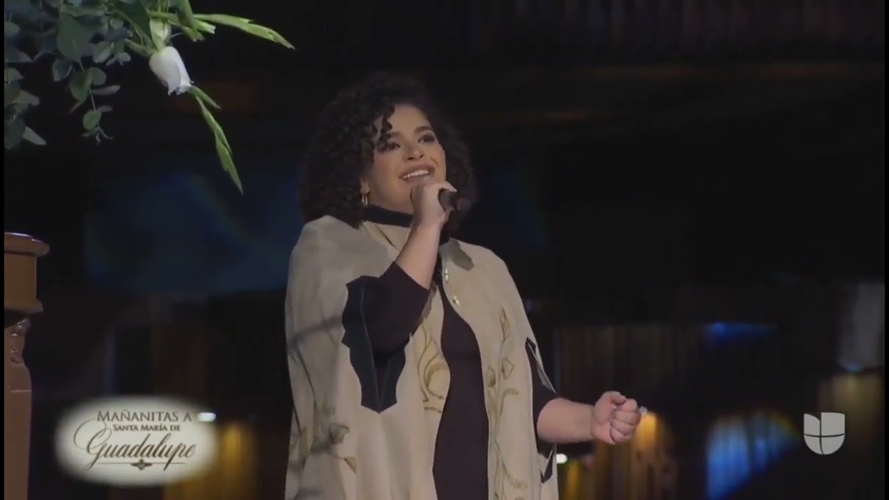 Lucero Mijares canta “Te lo pido por favor” - Mañanitas a la Virgen Guadalupe (2024)