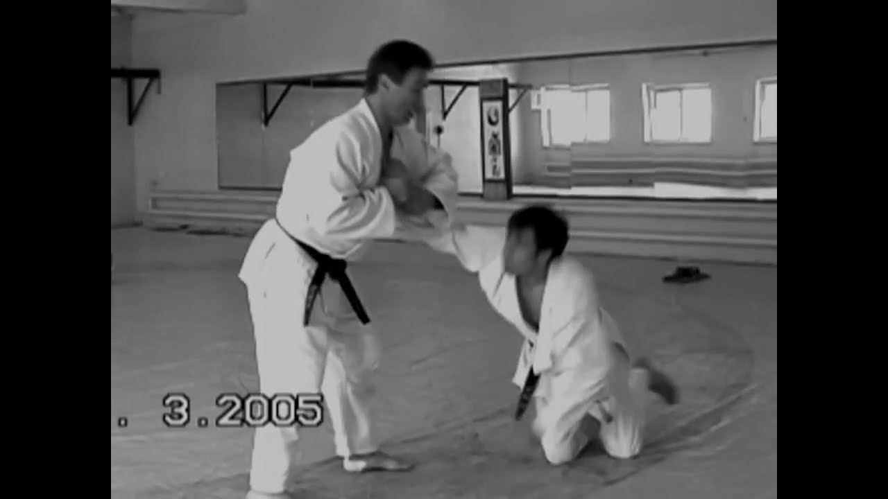 Aikido IWAMA RYU Botov Sergey shihan - Oyo waza footage from Ivanovo