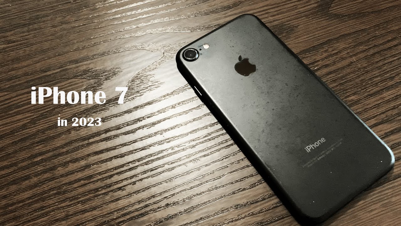 iPhone 7 Black in 2023 Unboxing