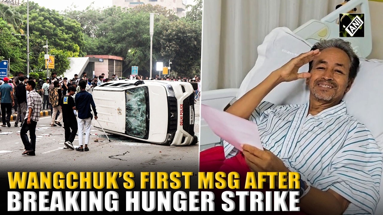 MUST WATCH! Activist Sonam Wangchuk's first message to youth after breaking his hunger strike