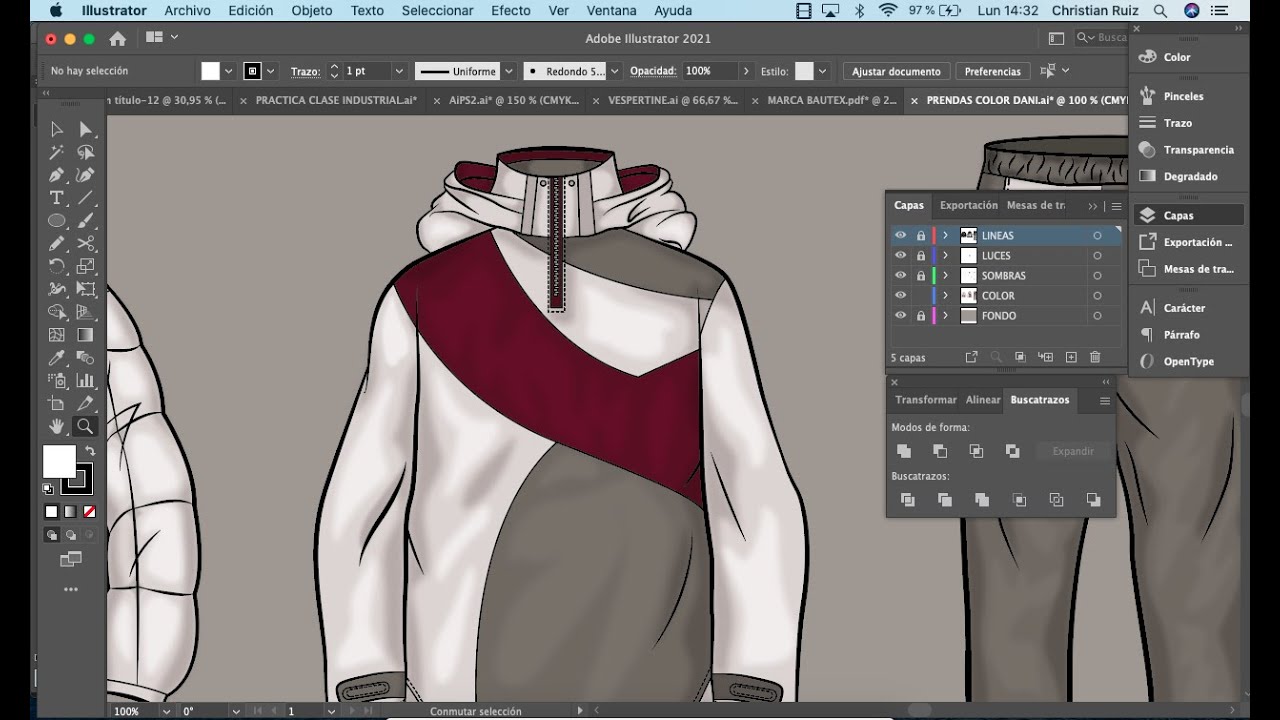 CLASE 1: ILUSTRACIÓN DE MODA - EN ILUSTRADOR