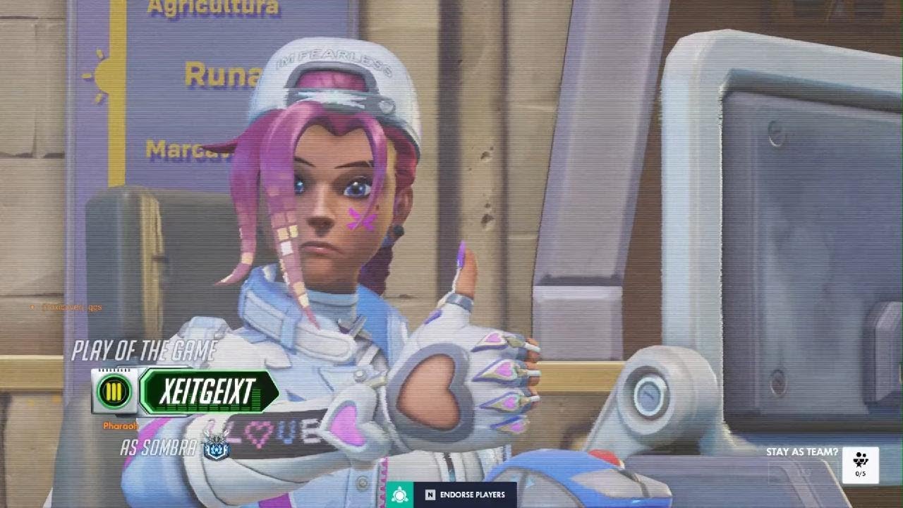 Overwatch: 5 Sombra Wins