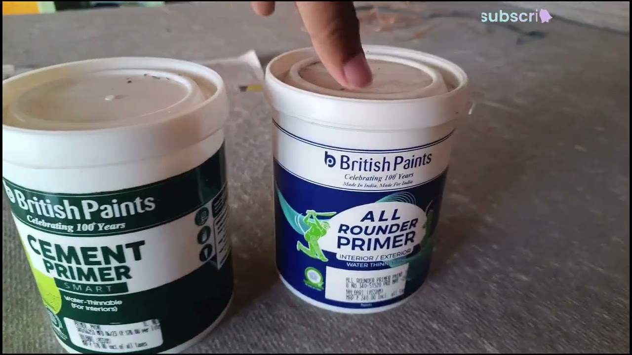 British Paints Cement Primers Available in our shop #paints #primer #painting #paint