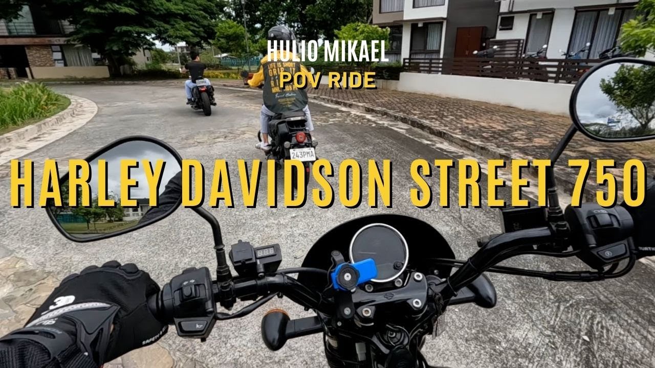 Harley Davidson Street 750 || POV ASMR RIDE || Hulio Mikael