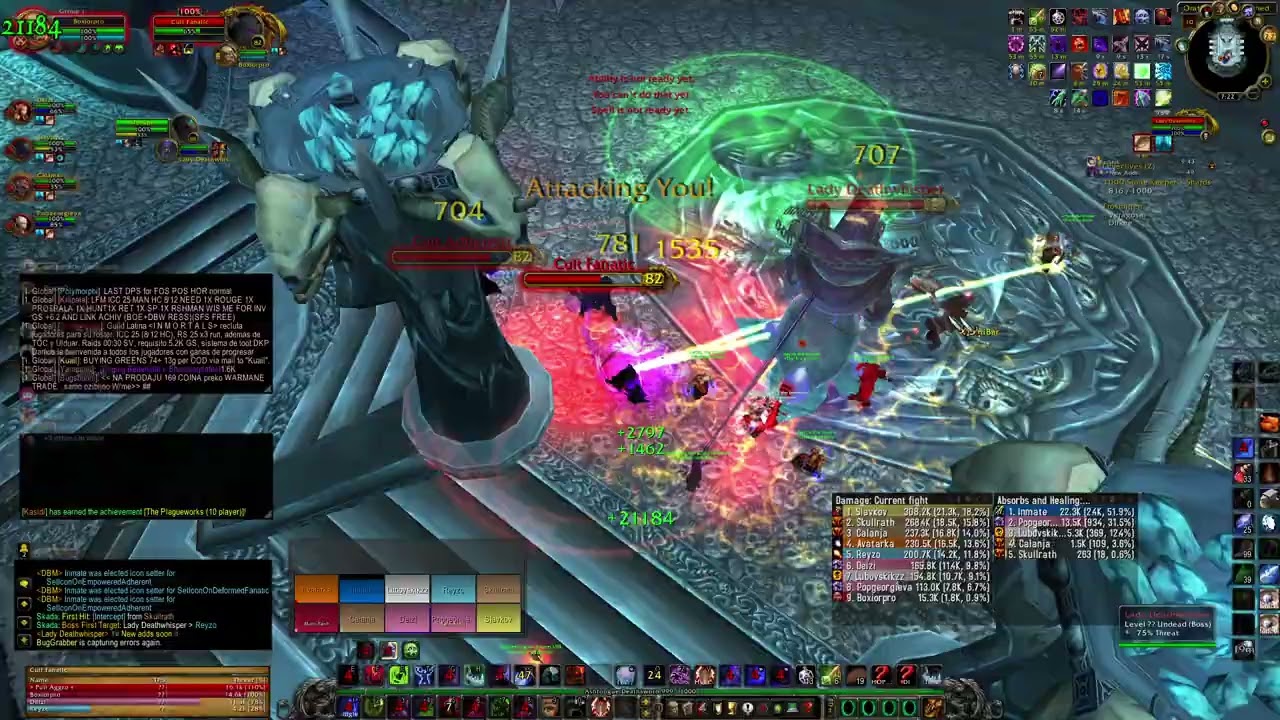 iCC10 BANE THE EMPEROR GUILD no HUNTER in raid