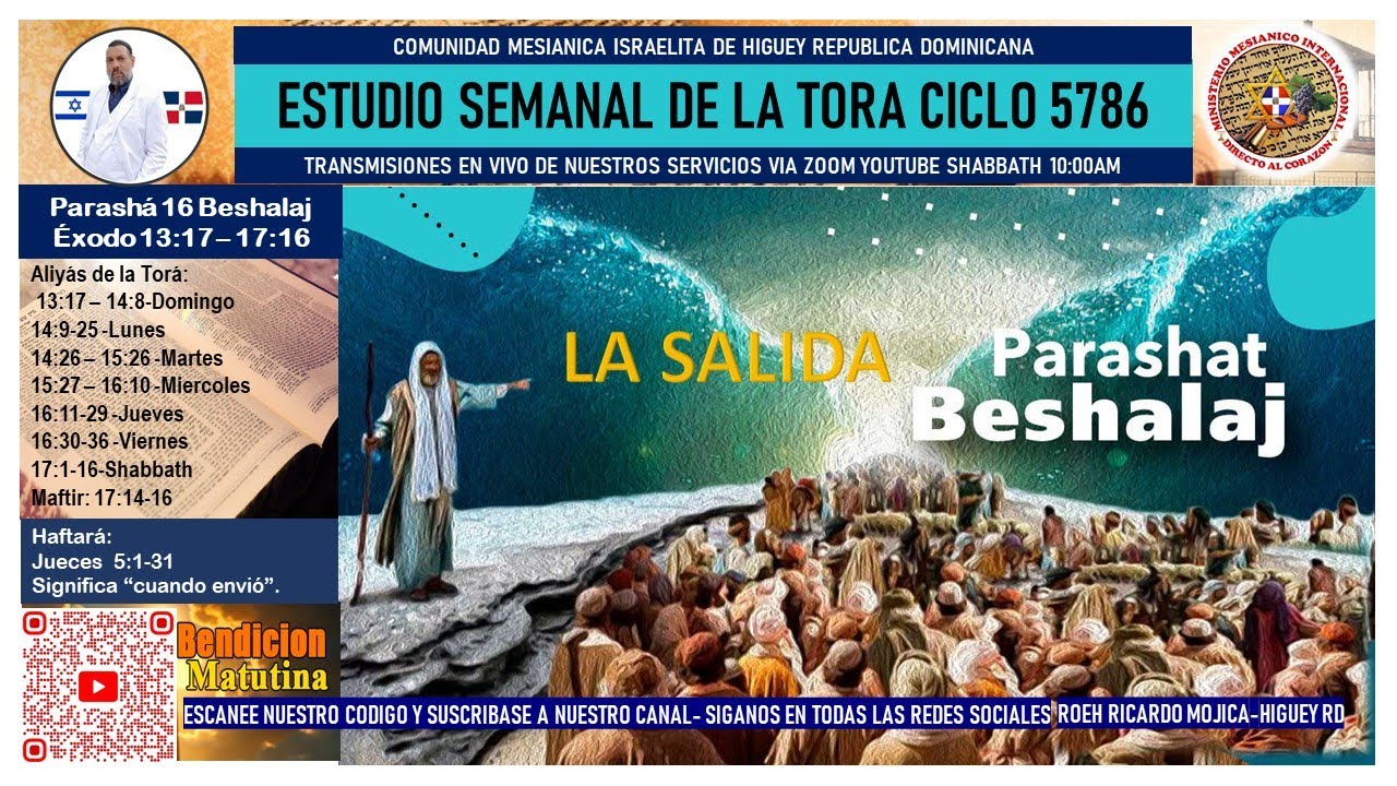 BESHALAJ PARASHA 16 CICLO 5786 RESEMEN GENERAL