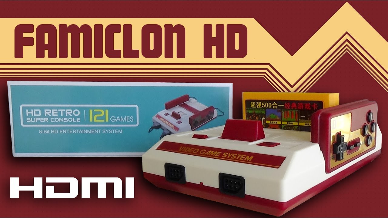 ASÍ ES HD RETRO SUPER CONSOLE | UNA FAMICLON HDMI | Review