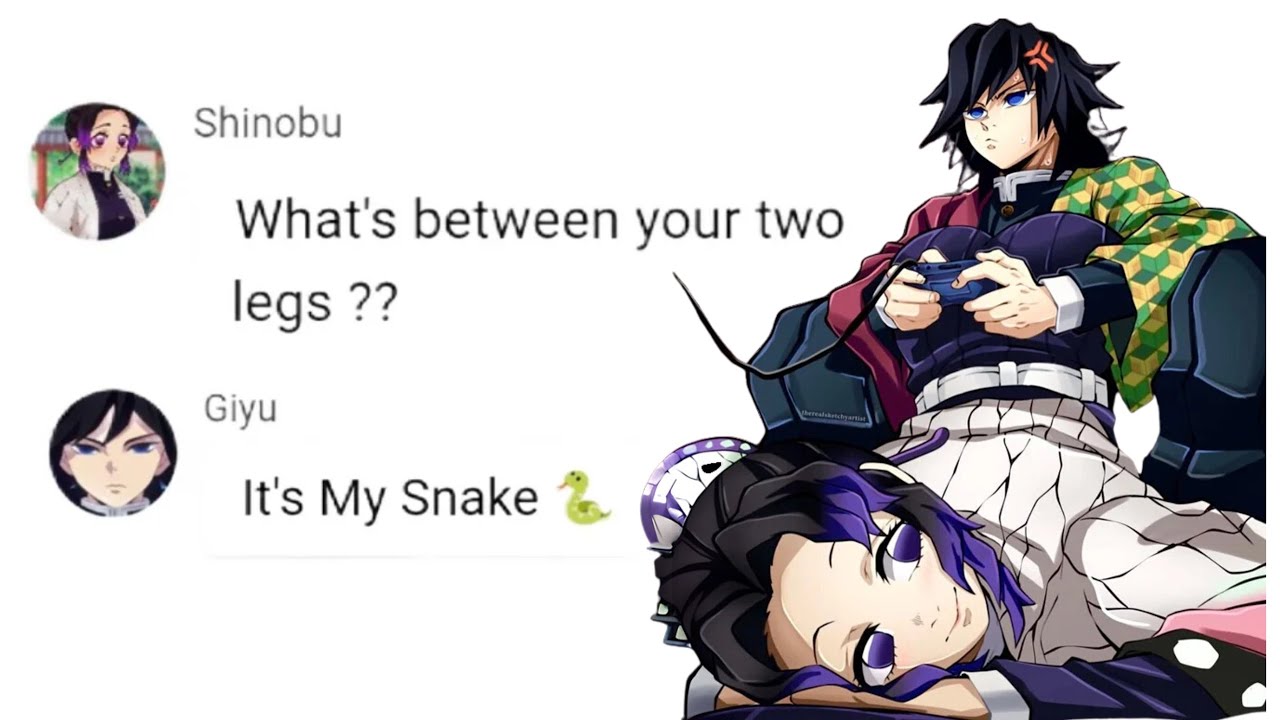 What If Giyu Shared a Room with Shinobu? 😳 | Demon Slayer Funny Moments