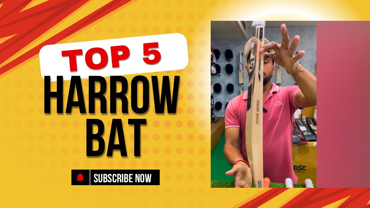 TOP 5 HARROW SIZE ENGLISH WILLOW BATS🏏🏏🔥🔥|| REVIEW || #highlights#youtube#cricket#shortsvideo#vlog