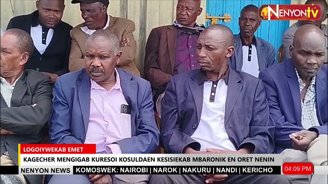 KURESOI SOUTH RESIDENTS URGED TO USE APPROPRIATE CHANNELS WHEN RESOLVING LAND DISPUTES