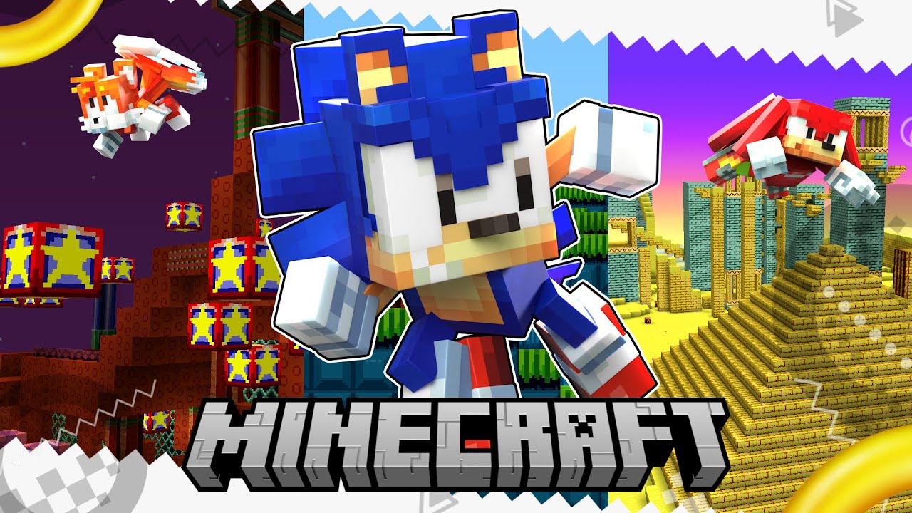 The BIGGEST Minecraft Sonic Map Ever | SonicCraft Full Playthrough