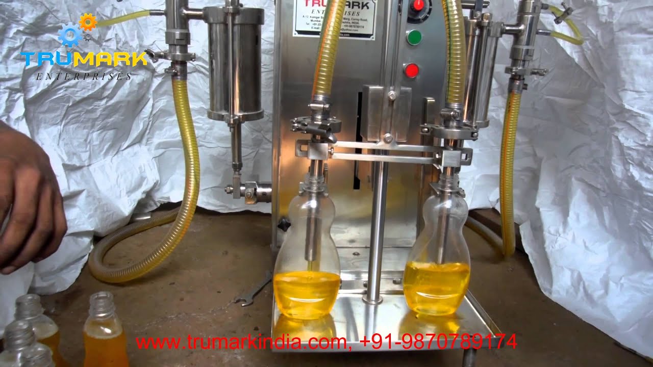 DISHWASHING LIQUID BOTTLE FILLING MACHINE