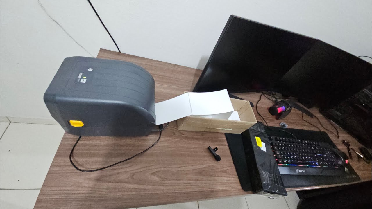 Zebra ZD220 -  Como resolver problema com Ribbon Estourando / Rasgando