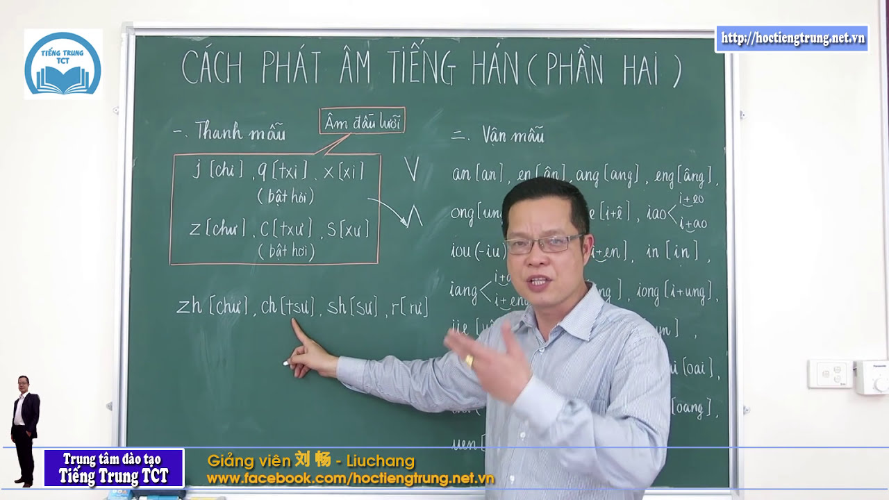 Học Tiếng Trung: Cách phát âm (P2) | Tiếng Trung TCT