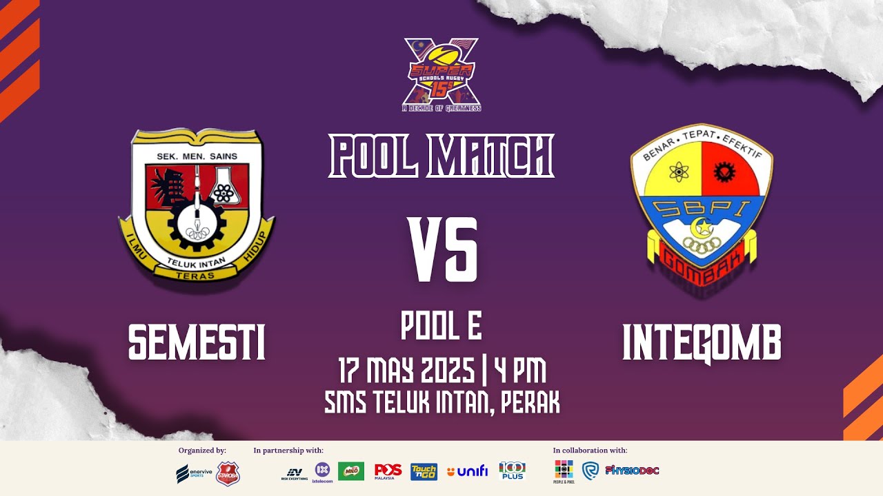 SSR15s - SMS Teluk Intan vs SBPI Gombak