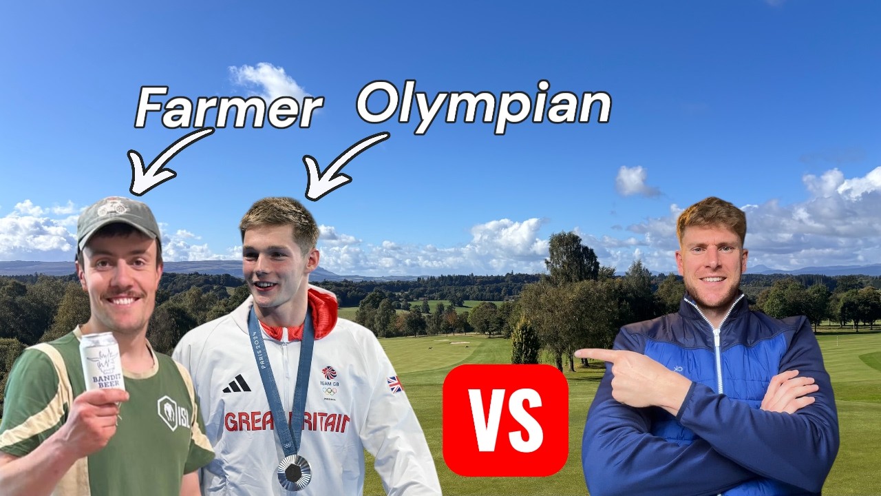 Can I Beat An Olympic Gold Medalist & A Farmer?! | Duncan Scott and Crawfords Farm