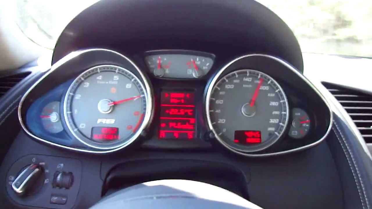 Audi R8 V8 launch control R-tronic
