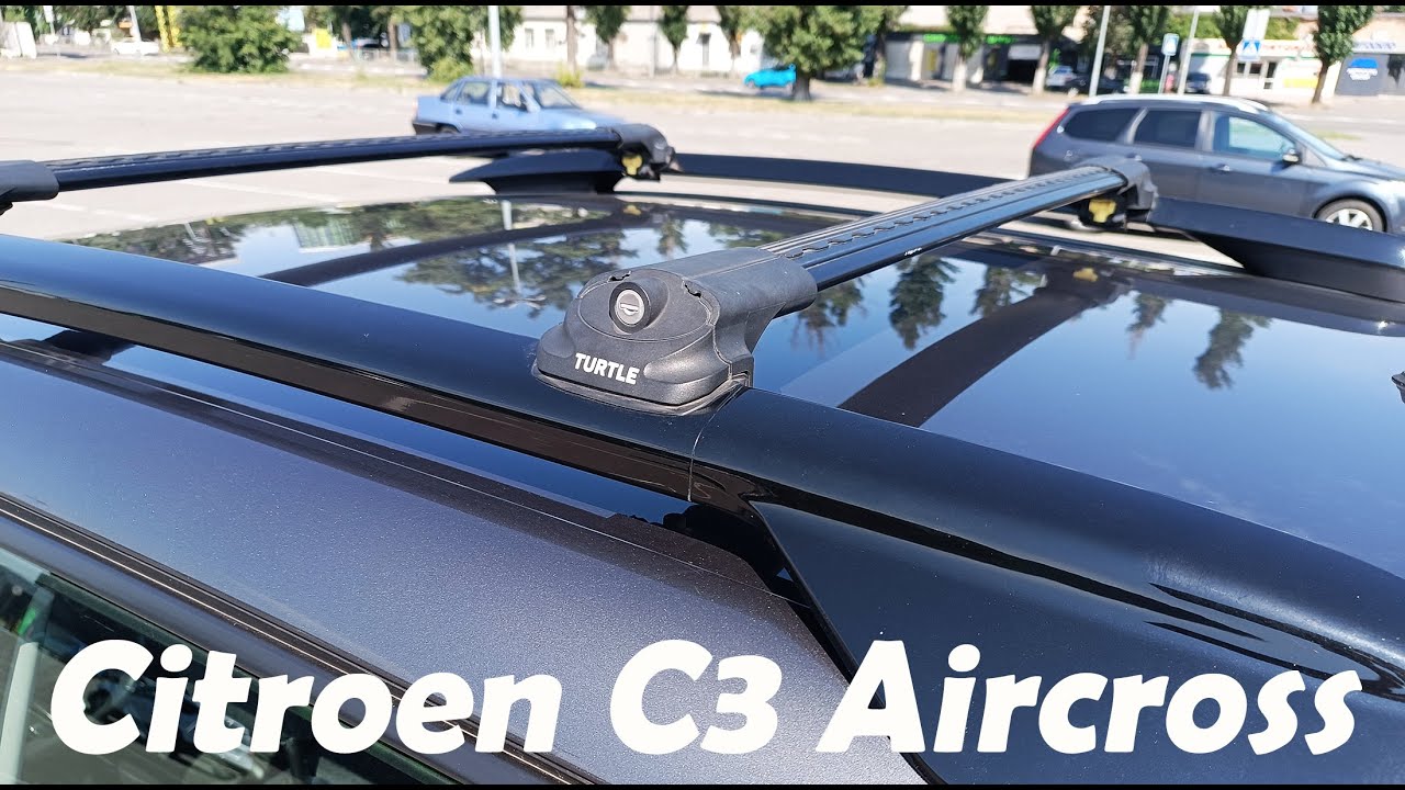 Багажник на крышу Citroen C3 Aircross с рейлингами